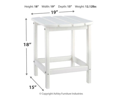 Ashley Express - Sundown Treasure Outdoor End Table White