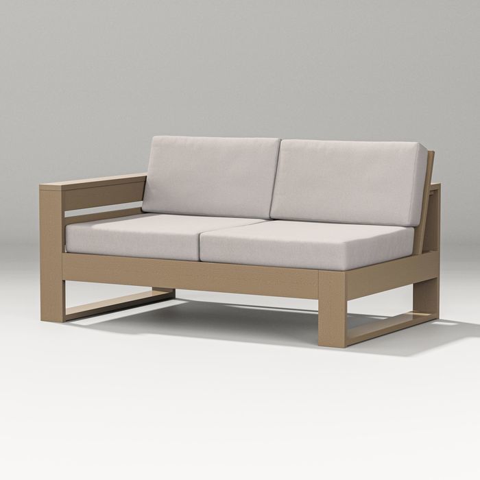 POLYWOOD LATITUDE MODULAR LEFT ARM LOVESEAT FREE SHIPPING