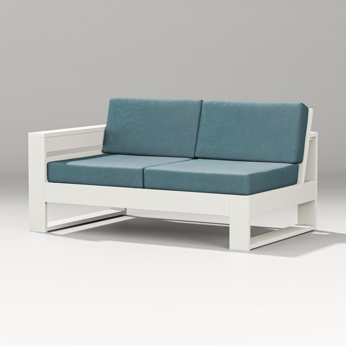 POLYWOOD LATITUDE MODULAR LEFT ARM LOVESEAT FREE SHIPPING