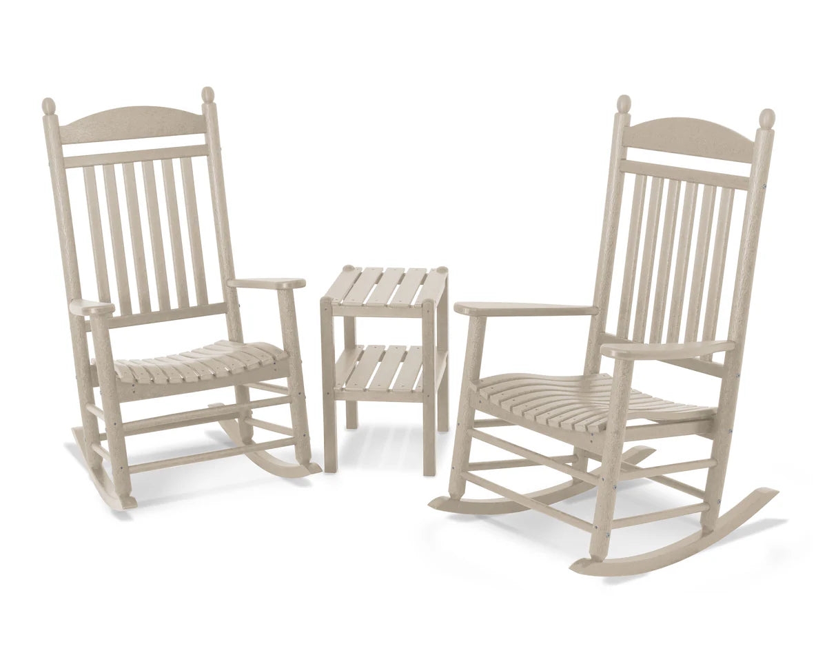 POLYWOOD Jefferson 3-Piece Rocker Set FREE SHIPPING