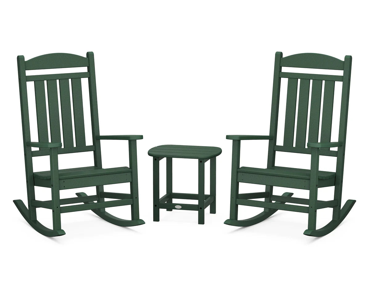 POLYWOOD Presidential Rocker 3-Piece Set FREE SHIPPING