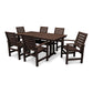 POLYWOOD Signature 7-Piece Farmhouse Dining Set with Trestle Legs FREE SHIPPING