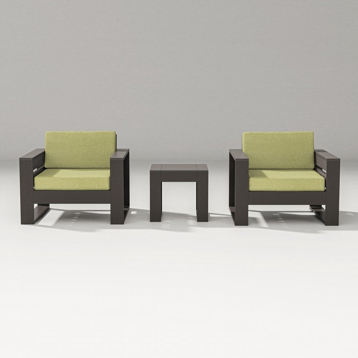 POLYWOOD LATITUDE 3-PIECE LOUNGE CHAIR SET FREE SHIPPING