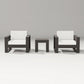 POLYWOOD LATITUDE 3-PIECE LOUNGE CHAIR SET FREE SHIPPING