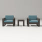 POLYWOOD LATITUDE 3-PIECE LOUNGE CHAIR SET FREE SHIPPING