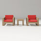 POLYWOOD LATITUDE 3-PIECE LOUNGE CHAIR SET FREE SHIPPING