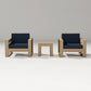 POLYWOOD LATITUDE 3-PIECE LOUNGE CHAIR SET FREE SHIPPING