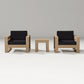 POLYWOOD LATITUDE 3-PIECE LOUNGE CHAIR SET FREE SHIPPING