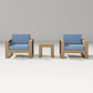 POLYWOOD LATITUDE 3-PIECE LOUNGE CHAIR SET FREE SHIPPING