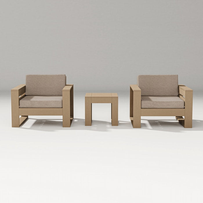 POLYWOOD LATITUDE 3-PIECE LOUNGE CHAIR SET FREE SHIPPING