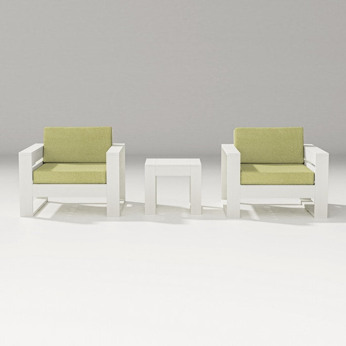 POLYWOOD LATITUDE 3-PIECE LOUNGE CHAIR SET FREE SHIPPING