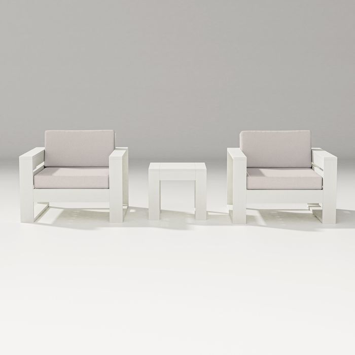 POLYWOOD LATITUDE 3-PIECE LOUNGE CHAIR SET FREE SHIPPING