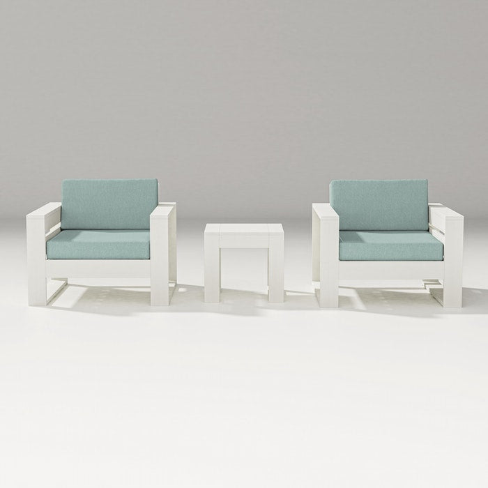 POLYWOOD LATITUDE 3-PIECE LOUNGE CHAIR SET FREE SHIPPING