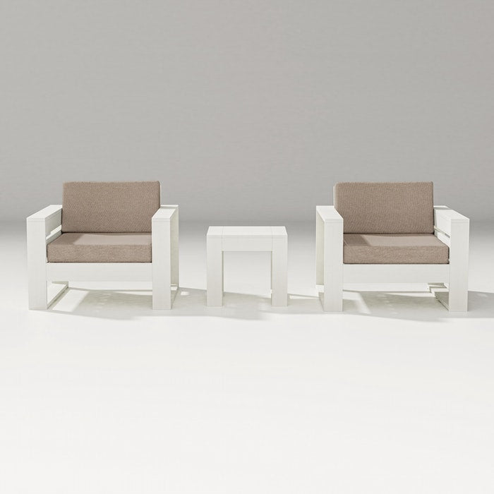 POLYWOOD LATITUDE 3-PIECE LOUNGE CHAIR SET FREE SHIPPING