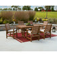 POLYWOOD Signature 7-Piece Farmhouse Dining Set with Trestle Legs FREE SHIPPING