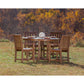 POLYWOOD Traditional Garden 5-Piece Round Farmhouse Dining Set FREE SHIPPING