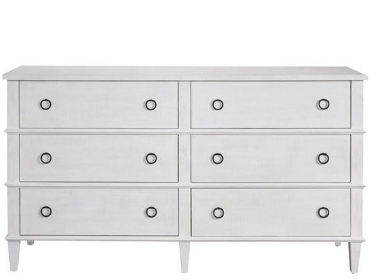 UNIVERSAL - MODERN FARMHOUSE SIX DRAWER DRESSER