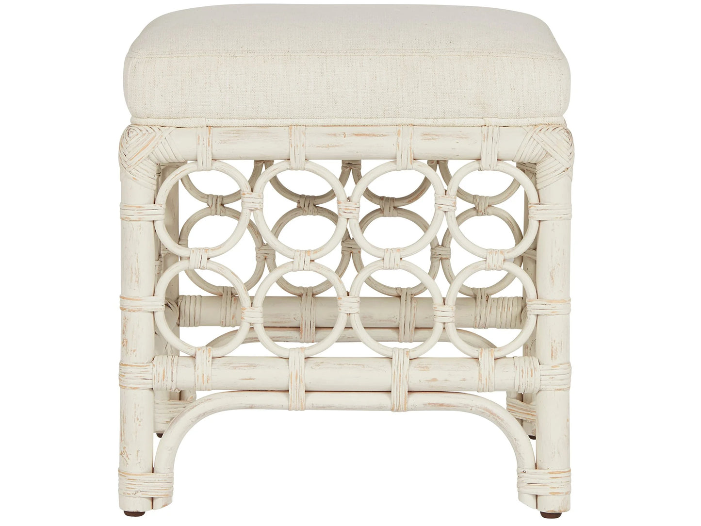 UNIVERSAL - GETAWAY COASTAL LIVING HOME RATTAN STOOL