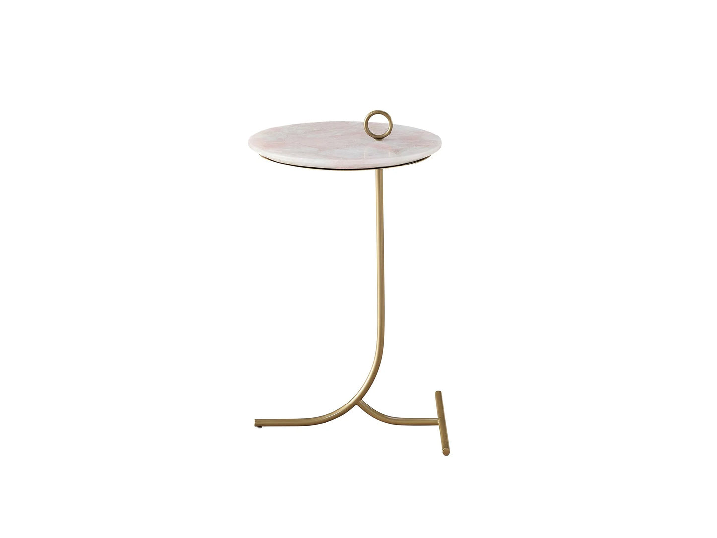 UNIVERSAL - TRANQUILITY - MIRANDA KERR HOME ROSE QUARTZ ACCENT TABLE