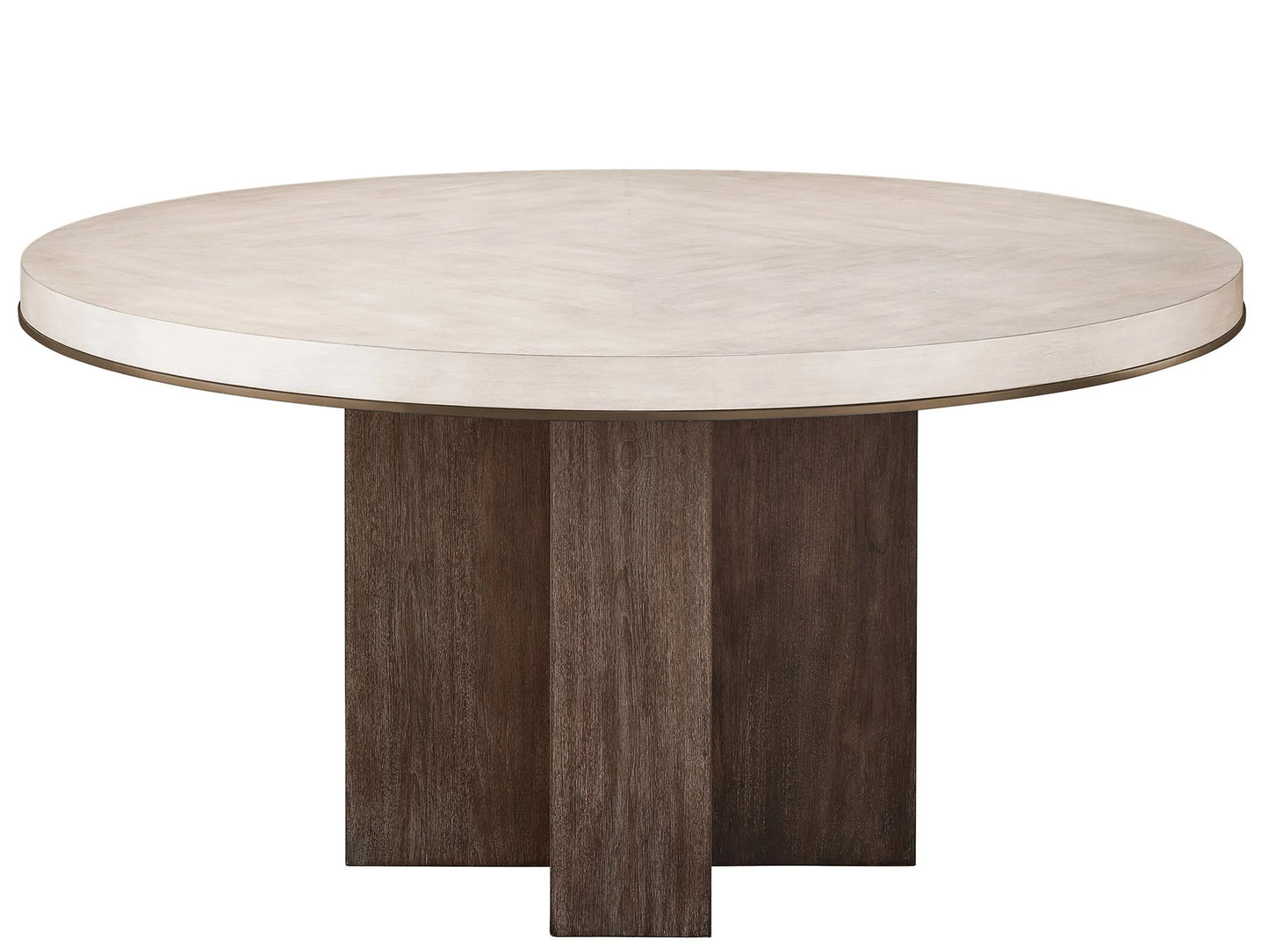 UNIVERSAL - ERINN V X UNIVERSAL TOPANGA ROUND DINING TABLE