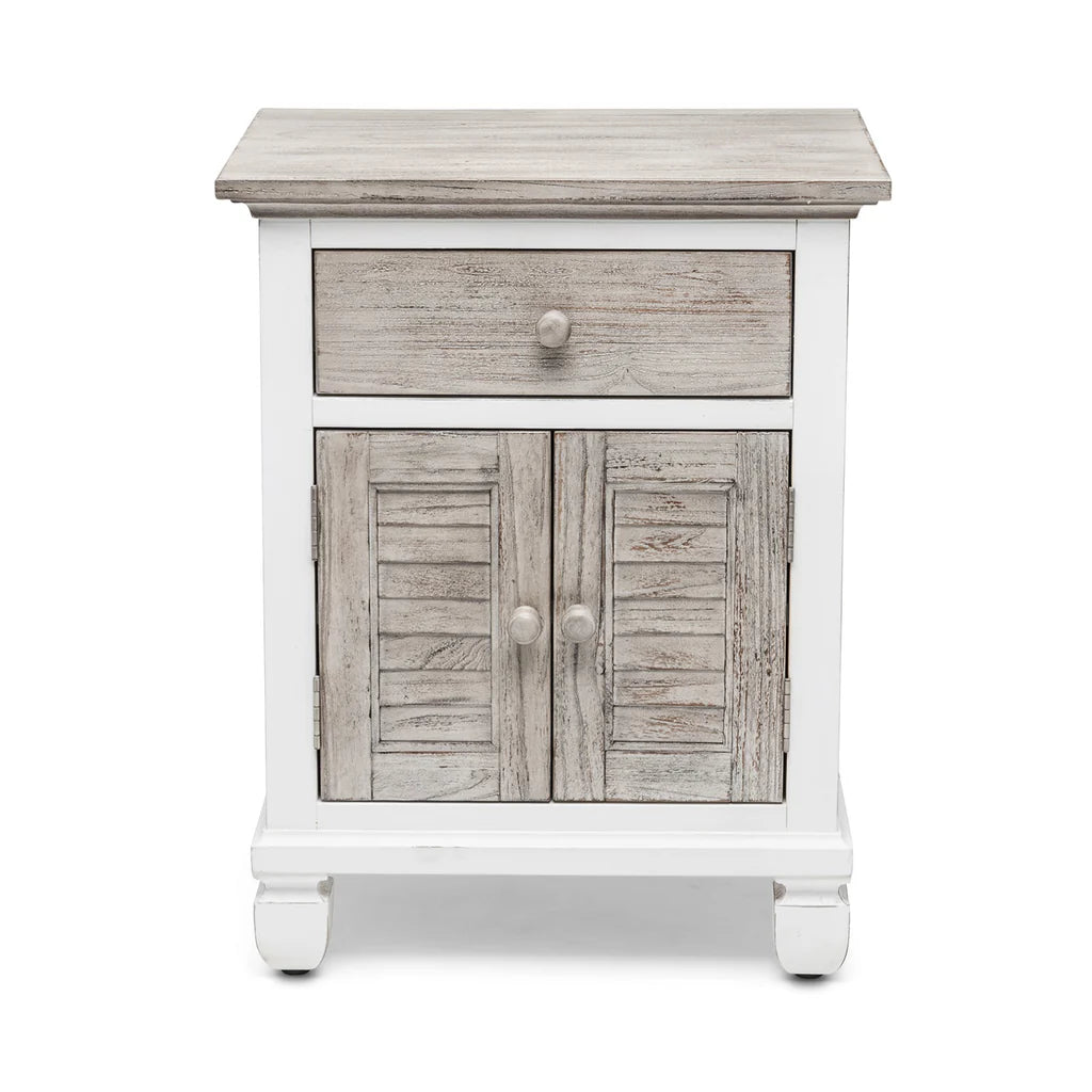 Sea Winds - Islamorada 1-Drawer / 2-Door Electrified Nightstand