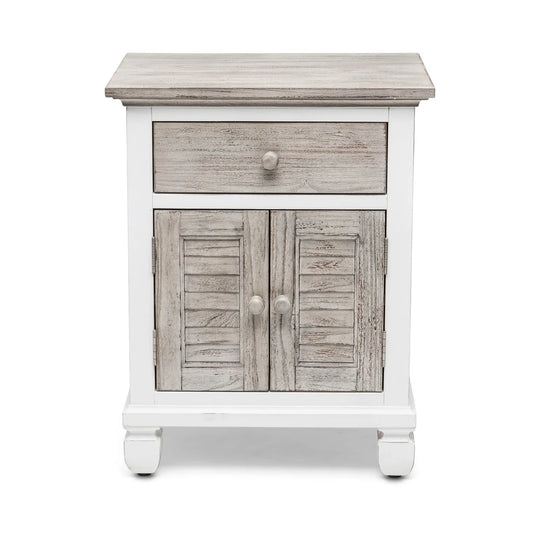 Sea Winds - Islamorada 1-Drawer / 2-Door Electrified Nightstand