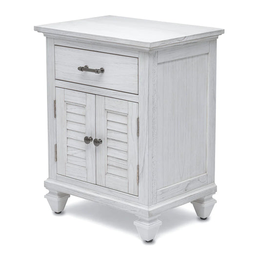 Sea Winds - Surfside 1-Drawer / 2-Door Electrified Nightstand