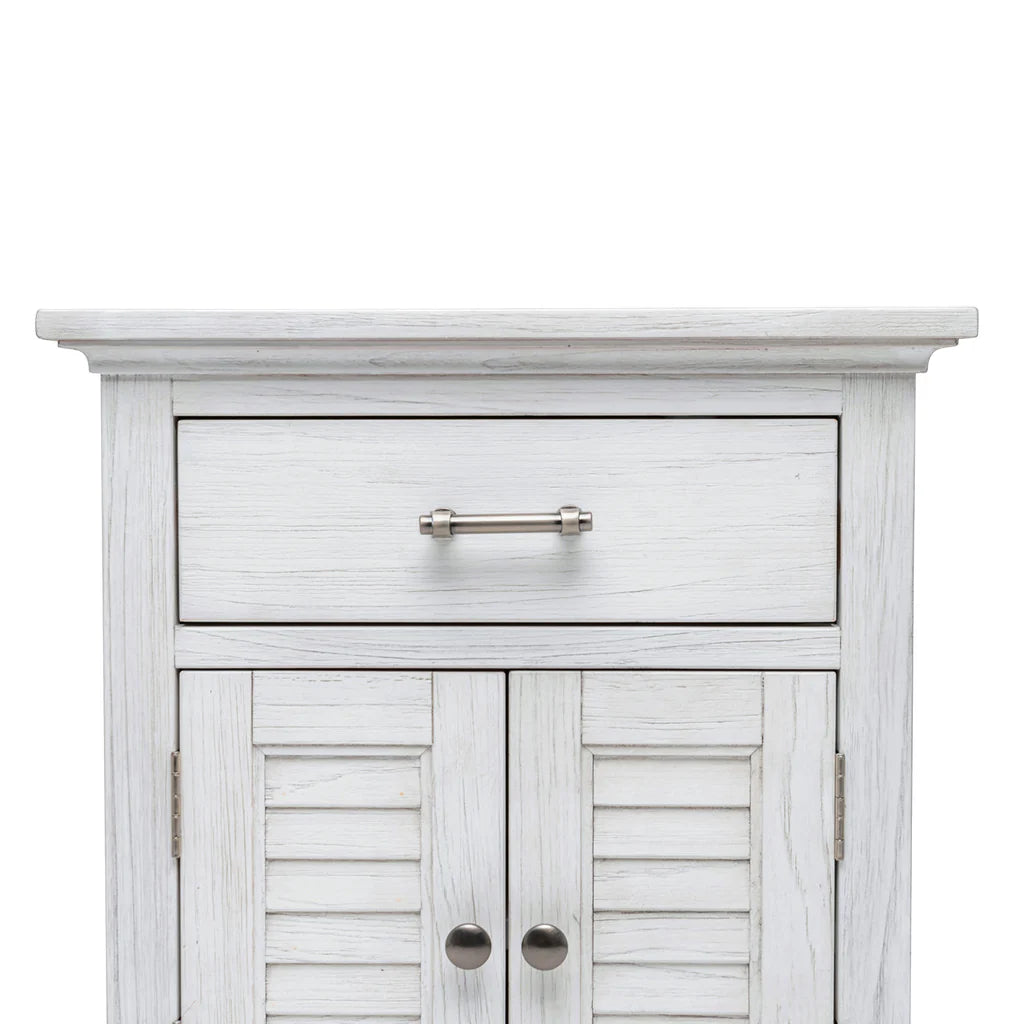 Sea Winds - Surfside 1-Drawer / 2-Door Electrified Nightstand