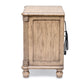 Sea Winds - Malibu 2-Drawer Electrified Wood Nightstand