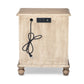 Sea Winds - Malibu 2-Drawer Electrified Wood Nightstand