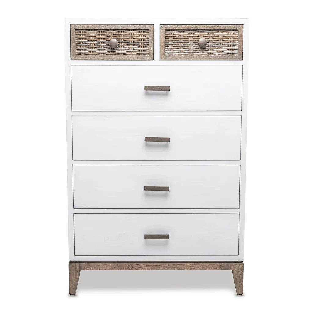 Sea Winds - Kauai 6-Drawer Split Vertical Chest