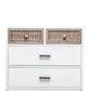 Sea Winds - Kauai 6-Drawer Split Vertical Chest