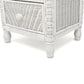 Sea Winds - Santa Cruz 2 Drawer Nightstand w/ Glass Top