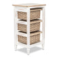 Sea Winds - Island Breeze 3-Basket Storage Cabinet