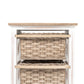 Sea Winds - Island Breeze 3-Basket Storage Cabinet