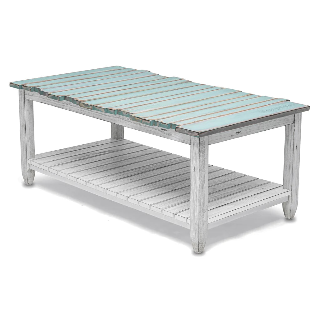 Sea Winds - Picket Fence Coffee Table