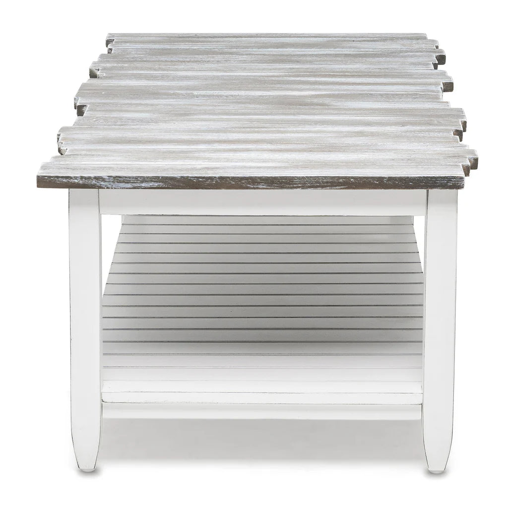 Sea Winds - Picket Fence Coffee Table