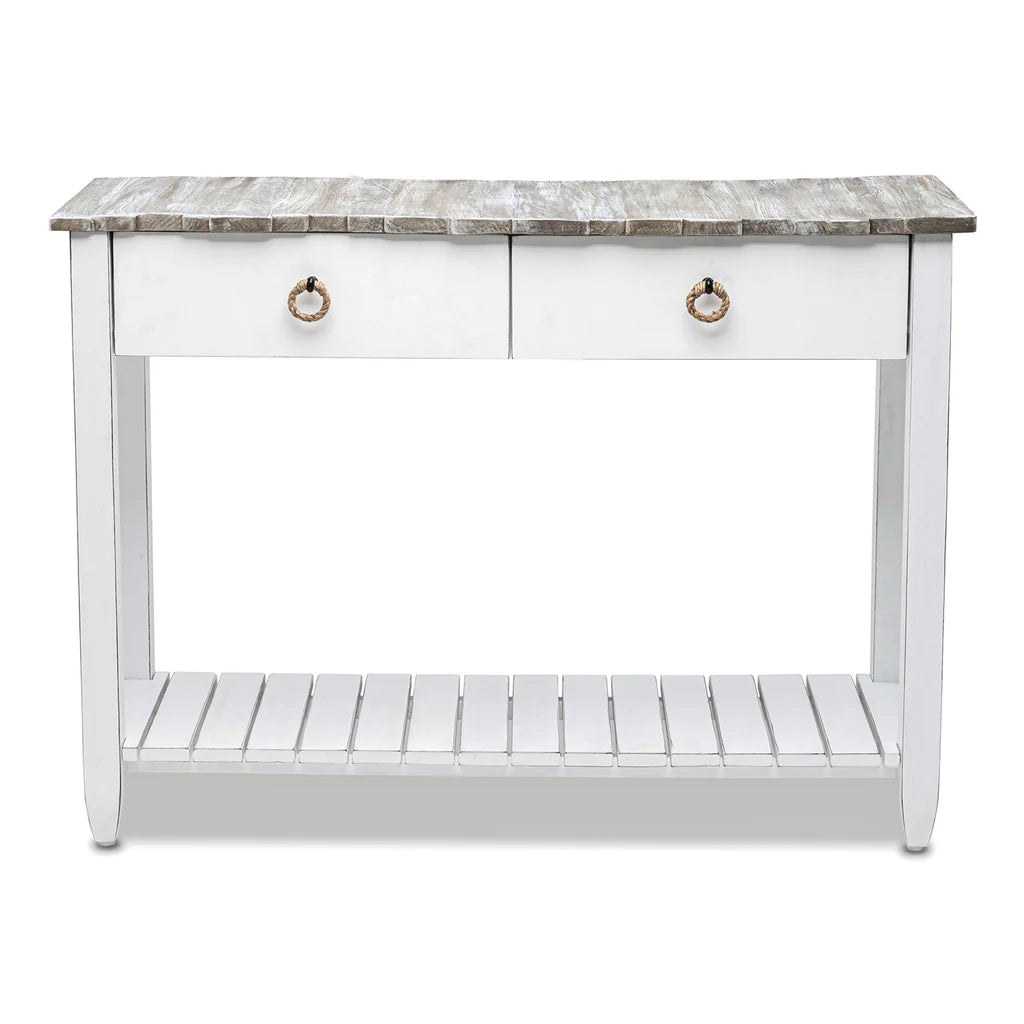 Sea Winds - Picket Fence Console Table