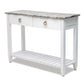 Sea Winds - Picket Fence Console Table