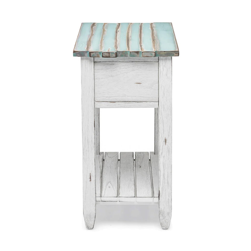 Sea Winds - Picket Fence Chairside Table