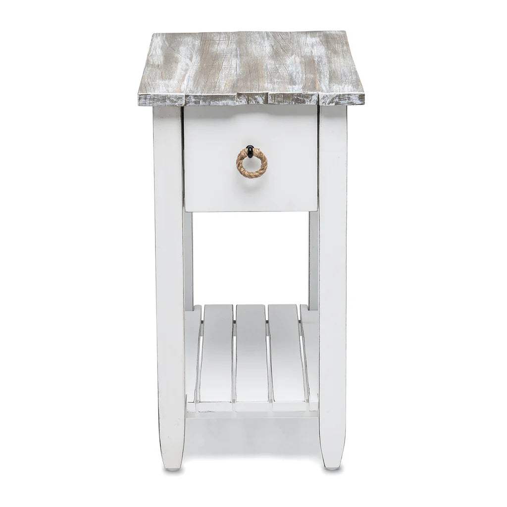 Sea Winds - Picket Fence Chairside Table