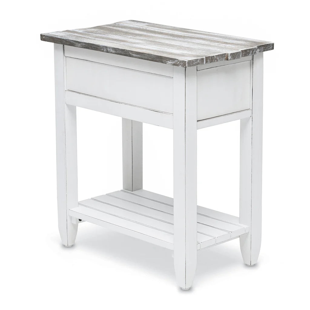 Sea Winds - Picket Fence Chairside Table