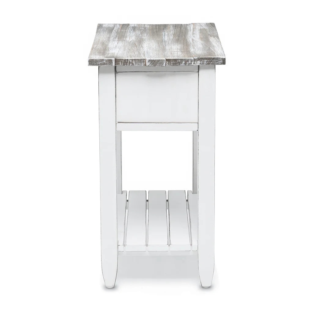 Sea Winds - Picket Fence Chairside Table