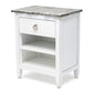 Sea Winds - Picket Fence 1-Drawer Electrified Nightstand