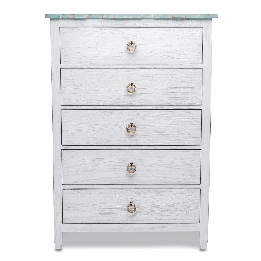 Sea Winds - Picket Fence 5-Drawer Chest