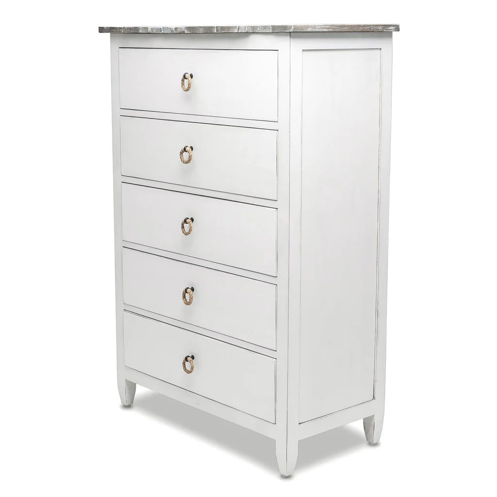 Sea Winds - Picket Fence 5-Drawer Chest