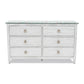 Sea Winds - Picket Fence 6-Drawer Dresser