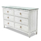 Sea Winds - Picket Fence 6-Drawer Dresser