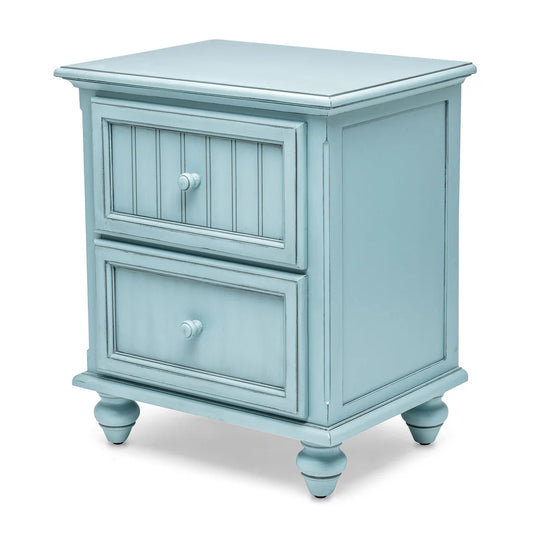 Sea Winds - Monaco 2 Drawer Electrified Nightstand