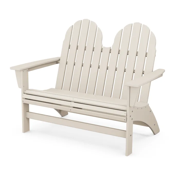 POLYWOOD Vineyard 48" Adirondack Bench FREE SHIPPING